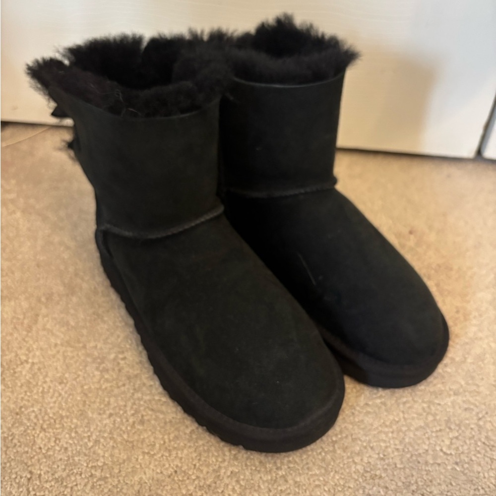 Ugg Bailey Bow Boot Mini -Black